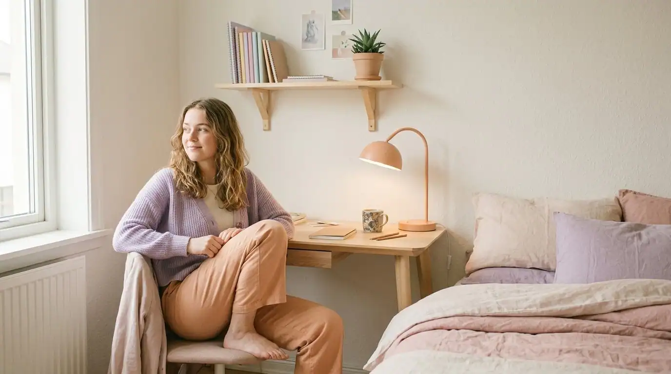 How to build a study corner in a small bedroom