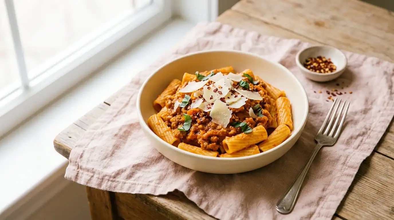 Pumpkin bolognese: the quick fall pasta everyone's making