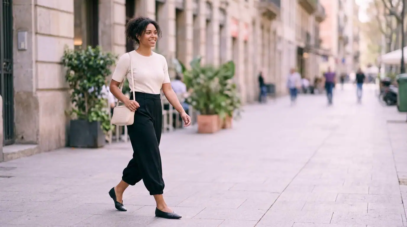 How to wear balloon pants without feeling like a costume